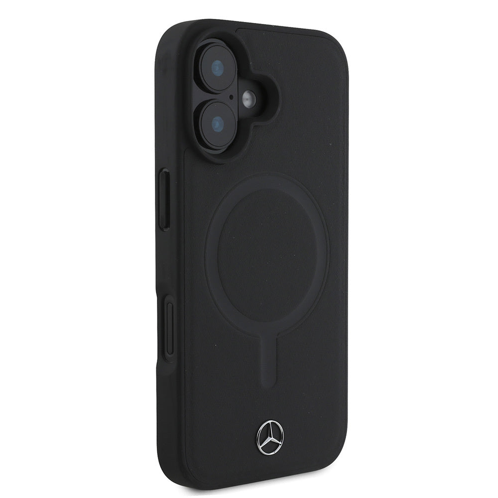 Mercedes Benz iPhone 16 Plus M-safe Şarj Özellikli Yumuşak Deri Orjinal Lisanslı Kılıf Mercedes Benz iPhone 16 Plus M-safe Şarj Özellikli Yumuşak Deri Orjinal Lisanslı Kılıf